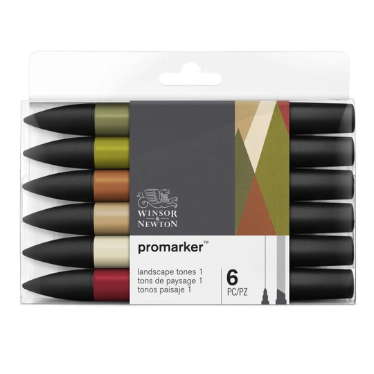 Promarker ProMarker 6-setti Landscape Tones