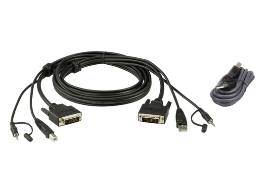 Cable KIT DVI-Dd/USB/SP L:3M