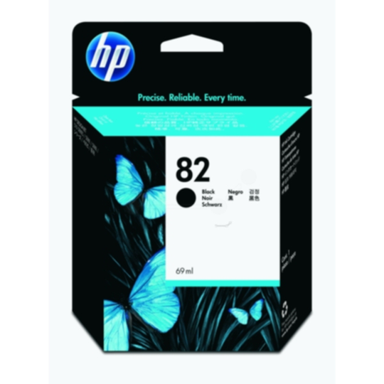 HP 82 Mustepatruuna musta, 69 ml