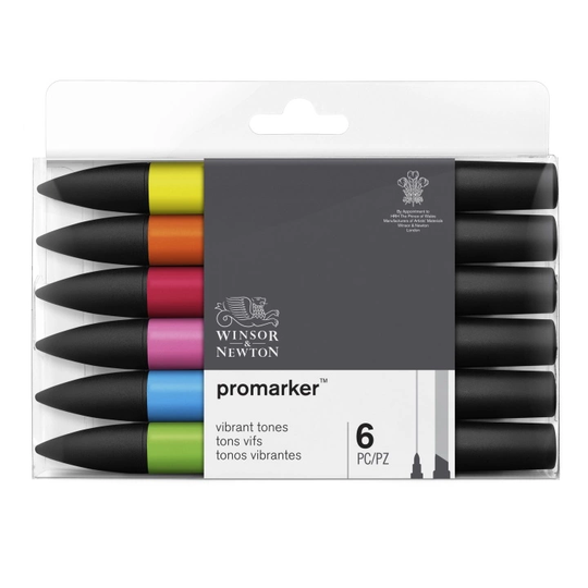 Promarker ProMarker 6-setti Vibrant tones