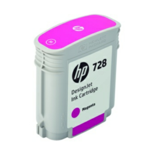 HP 728 Mustepatruuna magenta, 40 ml