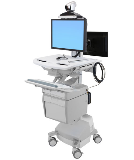 ERGOTRON StyleView Telemedicine Cart Bac