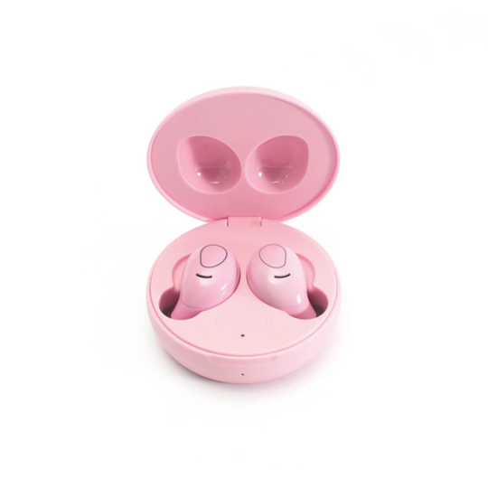 uuloke i9 TWS True Wireless In-Ear Mic Vaaleanpunainen