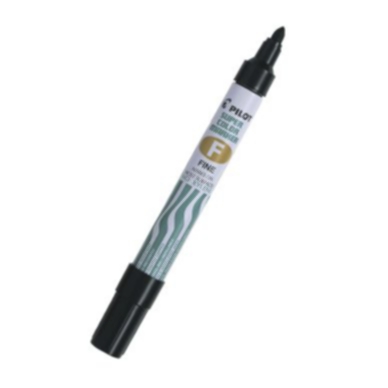 Merkintäkynä PILOT Super Color F musta 5 kpl