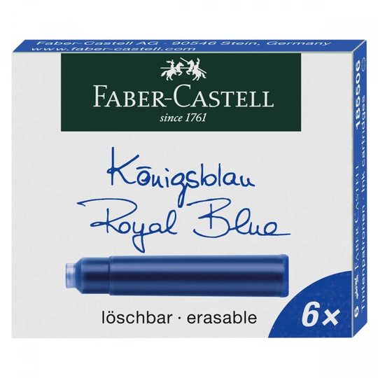 Faber-Castell Refill 6 kpl Sininen