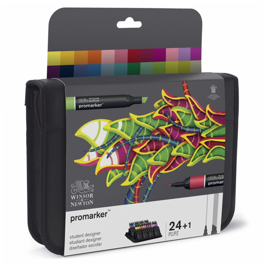 Promarker ProMarker Student Designer 24-set + Wallet