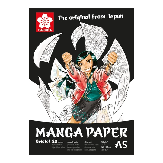 Sakura Manga Drawing Pad A5
