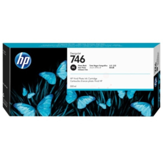 HP 746 Mustepatruuna vaalea musta