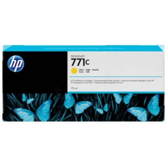 HP 771C Mustepatruuna keltainen, 775 ml
