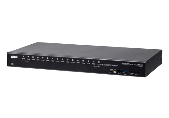 16-Port USB True 4K DisplayPort KVM Switch With USB 3.0