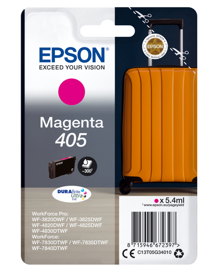 EPSON Singlepack Magenta 405 DURABrite