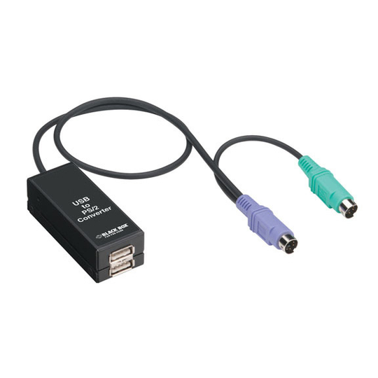 BLACK BOX USB TO PS/2 FLASHABLE CONVERTER