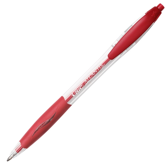 BIC Atlantis Classic Kuulakärkikynä Red