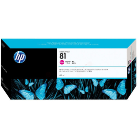 HP 81 Mustepatruuna magenta, 680 ml