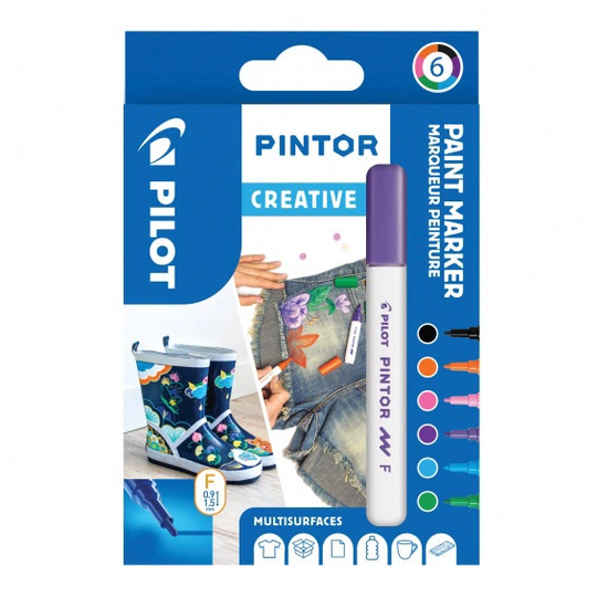 Pilot Pintor Fine 6 kpl Creative