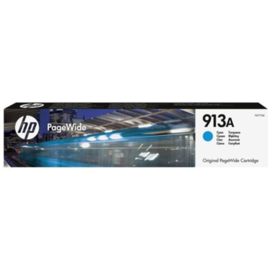 HP 913A Mustepatruuna syaani, 37 ml