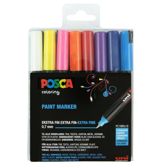 Posca Posca PC-1MR 16-setti