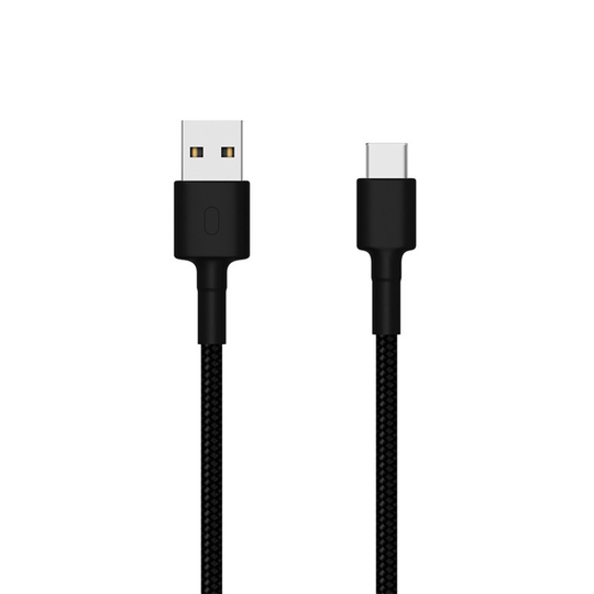 XIAOMI BRAIDED USB TYPE-A TO TYPE-C CABLE 100CM (BLACK)