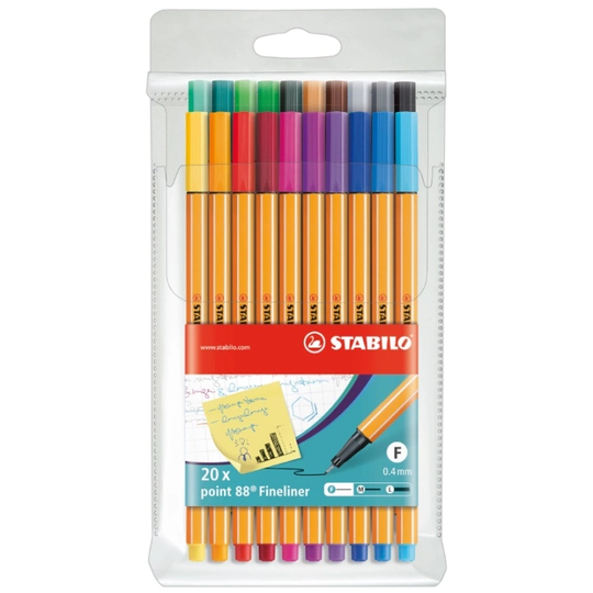 Stabilo Point 88 Fineliner 20 kpl