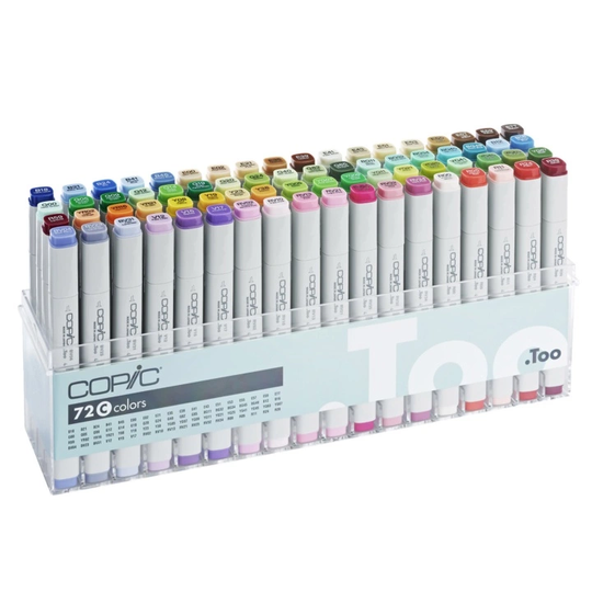 Copic Marker 72-setti C