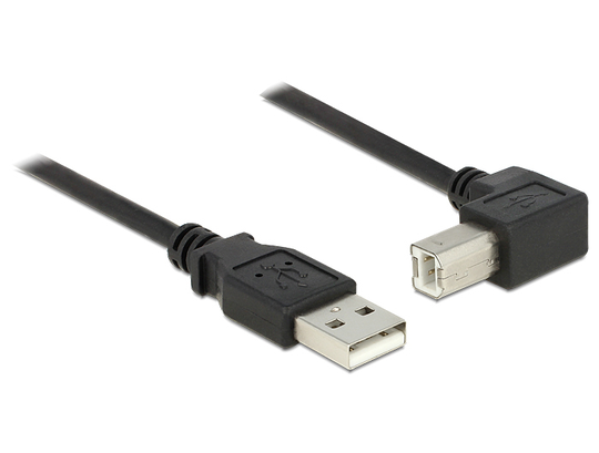 This USB Cable By Delock Enables The Connection Between A Device With A USB Type-B Connector And A P