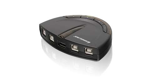 IOGEAR 4-Port PrinterShare USB