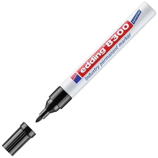 Edding 8300 Industry Permanent Marker Black