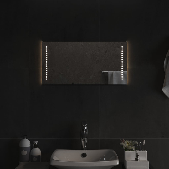 vidaXL Kylpyhuoneen LED-peili 30x60 cm