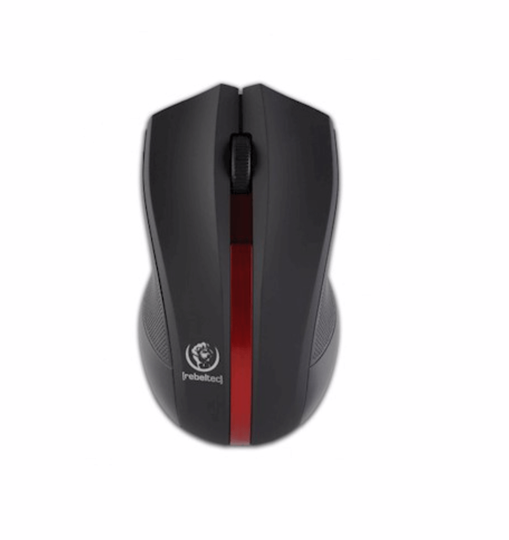 Rebeltec Galaxy langaton hiiri 1000 dpi musta/punainen
