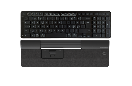 CONTOUR SM Pro WL Slim Dark Grey+Wls KB