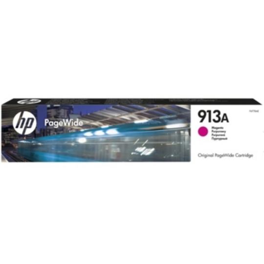 HP 913A Mustepatruuna magenta