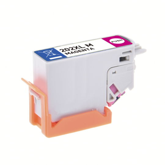Mustepatruuna, korvaa Epson 202XL, magenta, 12 ml