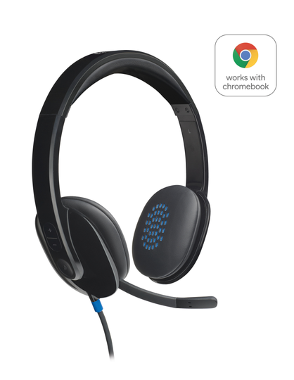 LOGITECH H540 USB Headset Black
