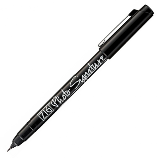 ZIG Kuretake Photo Signature Pen Musta