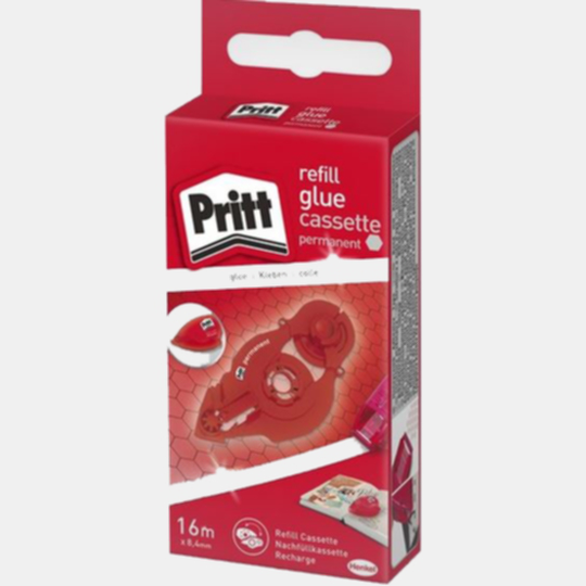 Liimarolleri PRITT täyttöpakkaus, pysyvä 8.4 mm x 16 m