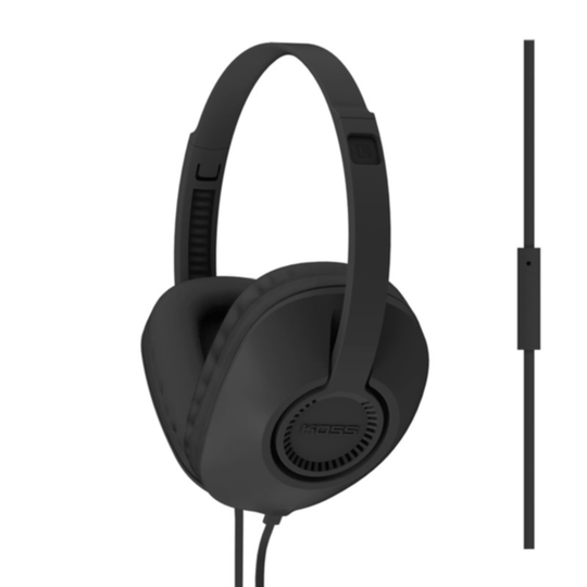Koss kuulokkeet UR23iK On-Ear one touch mic, musta