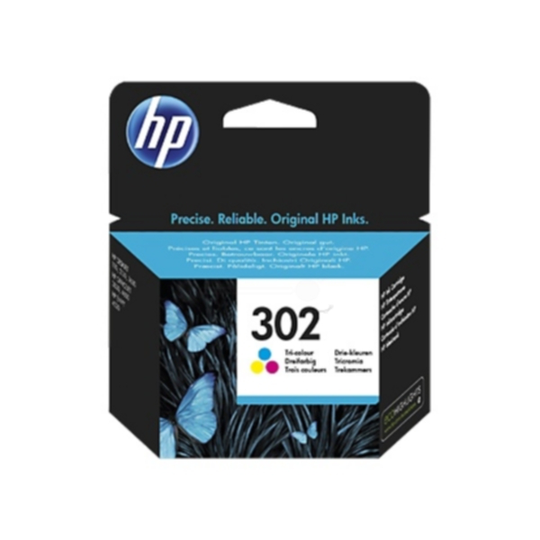 HP 302 Mustepatruuna 3-väri, 165 sivua