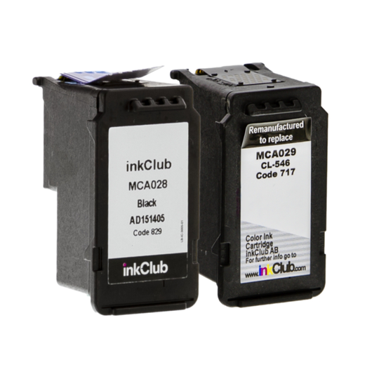 Multipakkaus mustekasetit - Korvaa Canon PG-545/CL-546