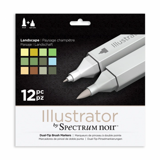 Spectrum Noir Illustrator Marker 12-setti Landscape