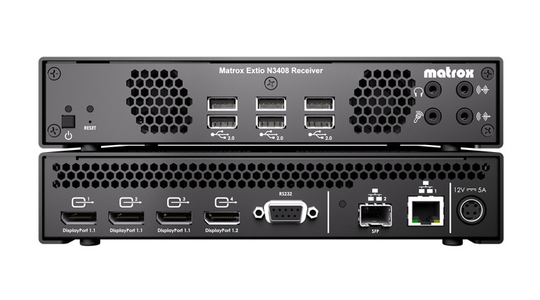 MATROX Extio N3408 IP KVM Receiver