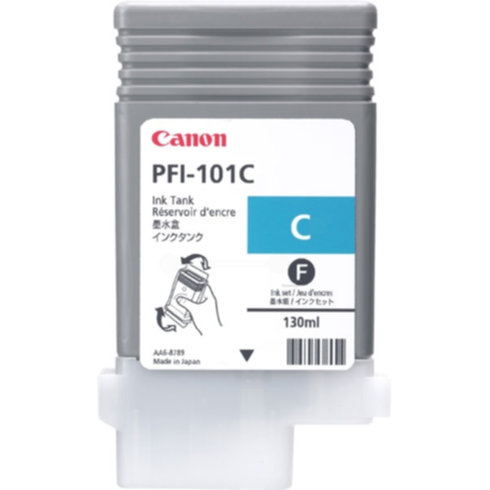 Canon PFI-101 C Mustepatruuna syaani