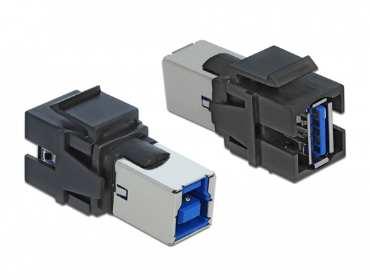 This Module By Delock Can Be Used To Extend Twisted Pair Cables. With Its Standardised Dimensions It