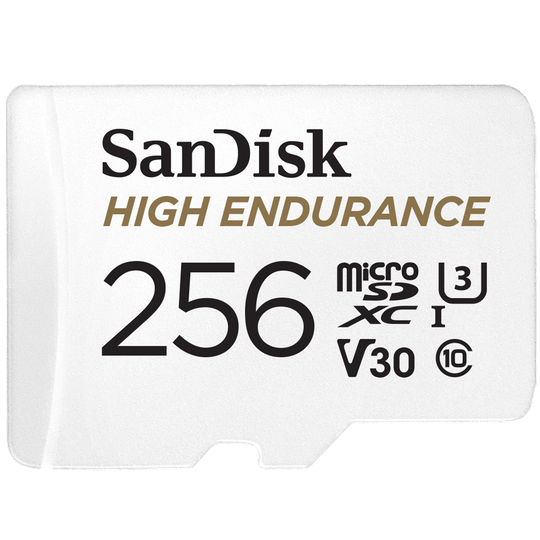 SANDISK 256GB High Endurance MicroSDHC
