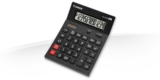 CANON AS-2400 Table Calculator