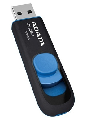UV128 USB Connector, 64GB, USB 3.0, Black/blue