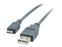 KRAMER C-USB/MICROB-15 USB 2.0 A(M) TO MICRO-B(M) MALE-15FT 4.6M