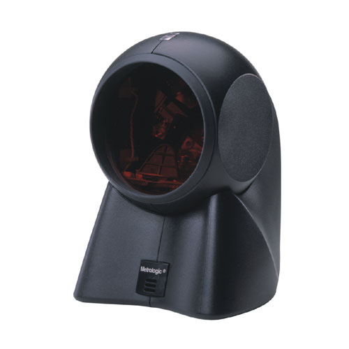 Metrologic Orbit MS7120, Standalone Barcode Reader, Laser, USB, Black. Can Be Tilted 30 Degrees To B