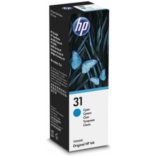 HP 31 Mustepatruuna syaani