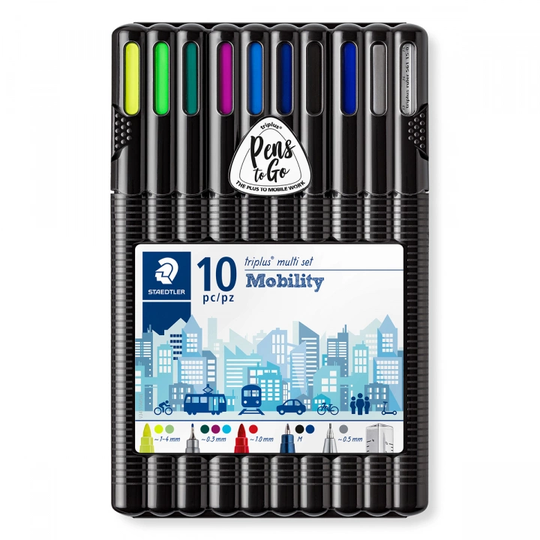 Staedtler Triplus Mixed Multi set