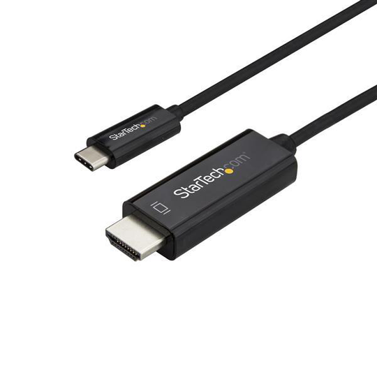 STARTECH 2m USB C To HDMI Cable - Black